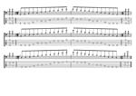 GuitarPro7 TAB: AGEDBC octaves A pentatonic minor scale (313131 sweeps) box shapes pdf